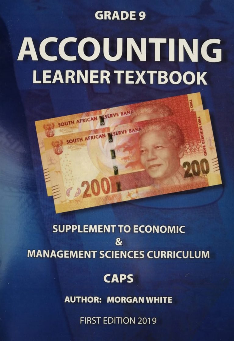 Grade 9 Accounting Learner Textbook - Centre of Learning